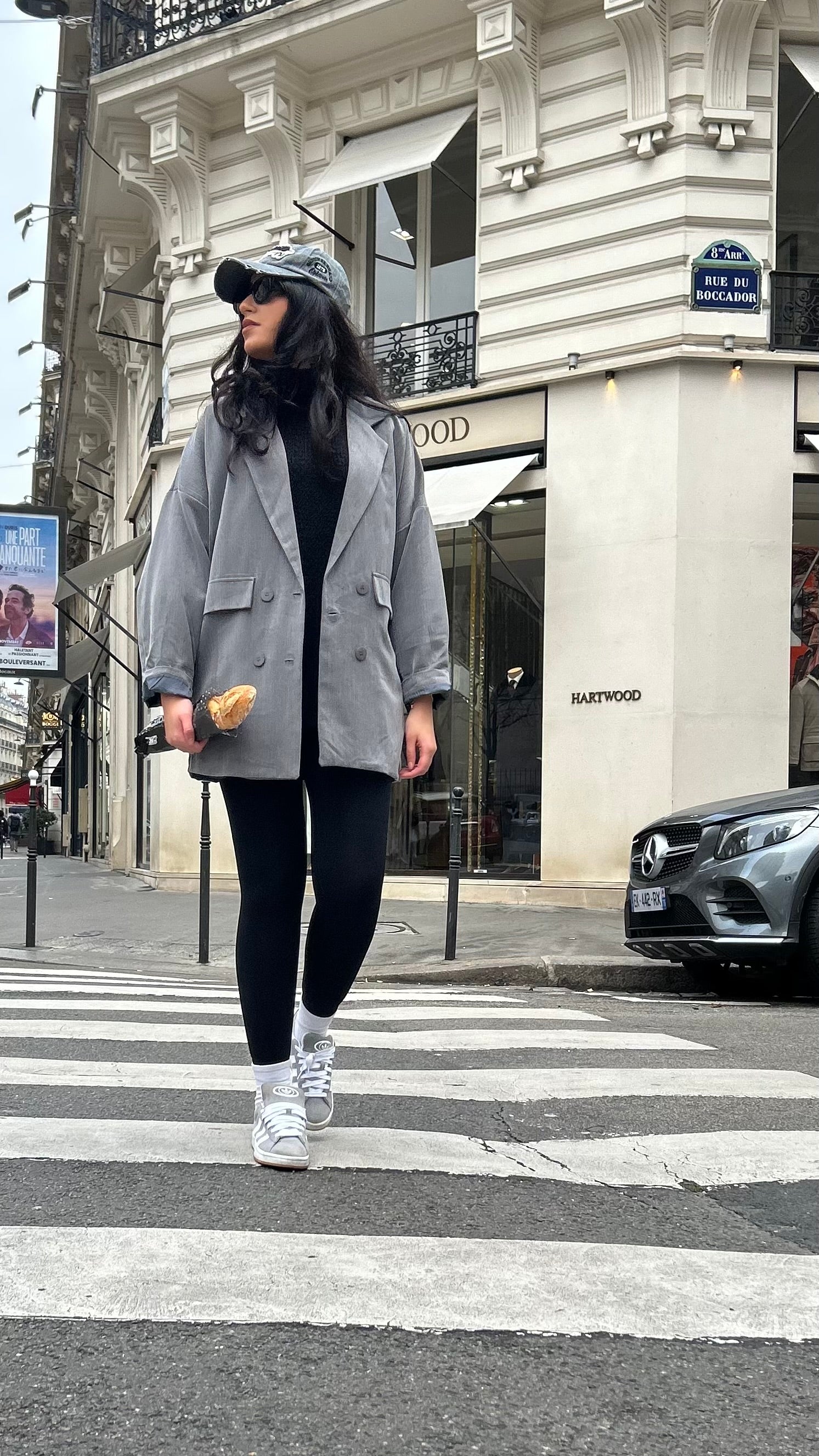 BLAZER OVERSIZE - ANTHRACITE
