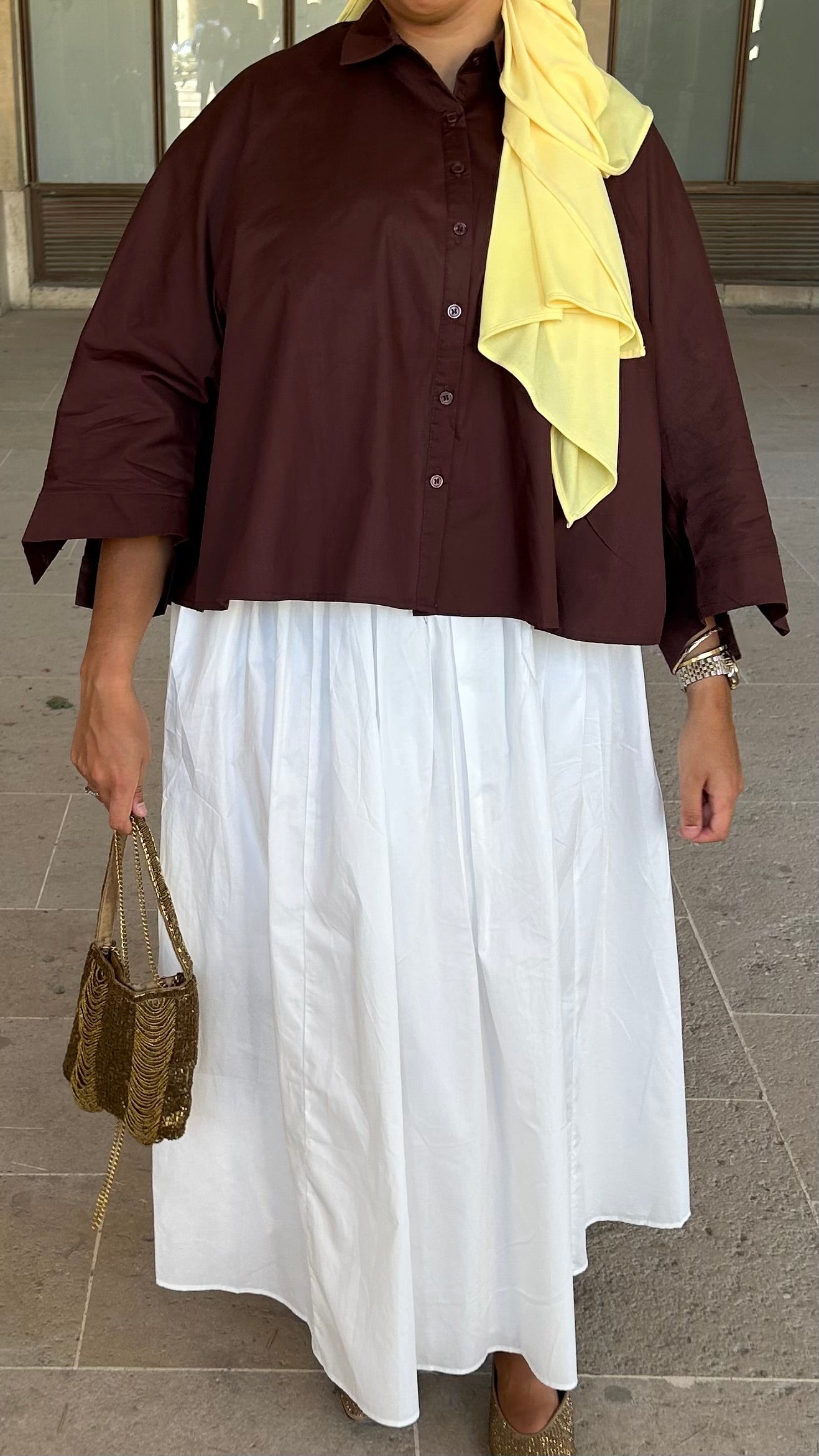 CHEMISE TERRA CHOCOLAT