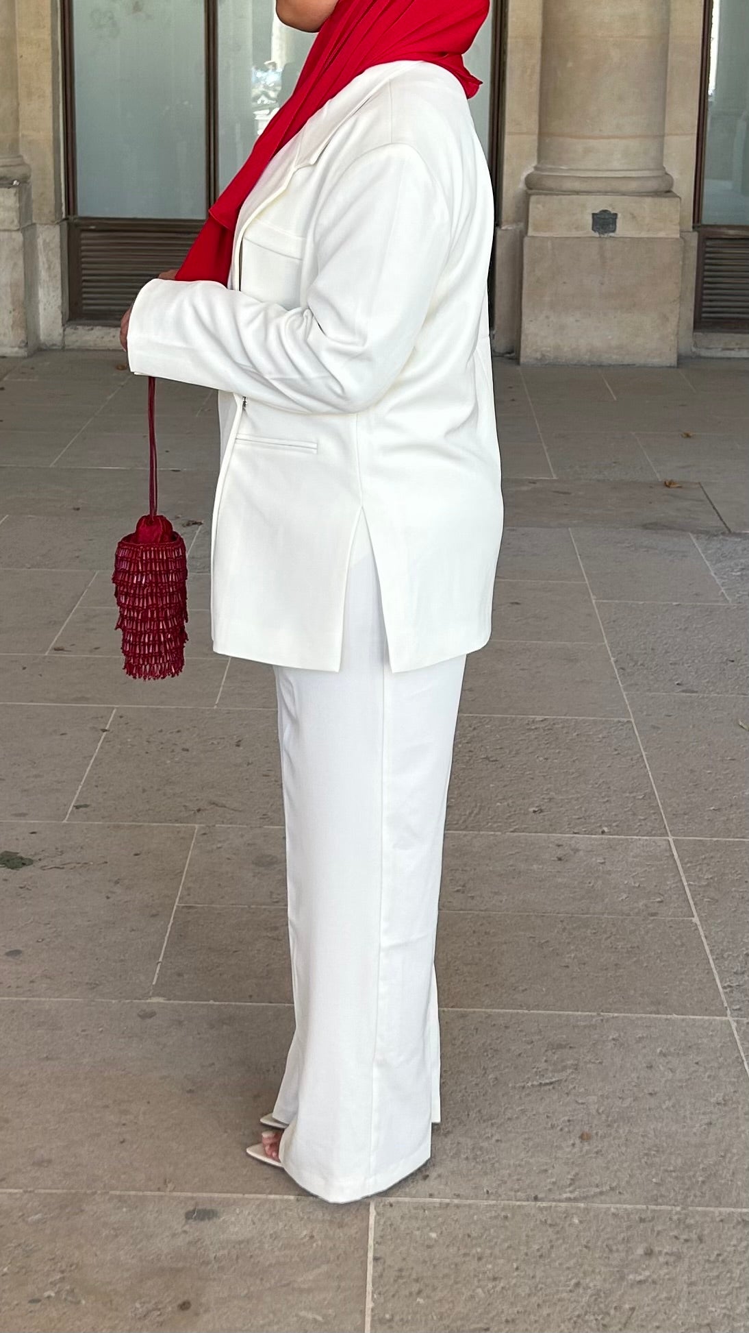 BLAZER IVOIRE ÉCRU