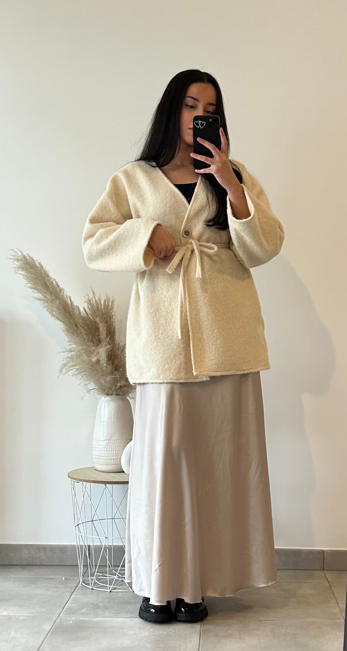 GILET FLOCON - NUDE