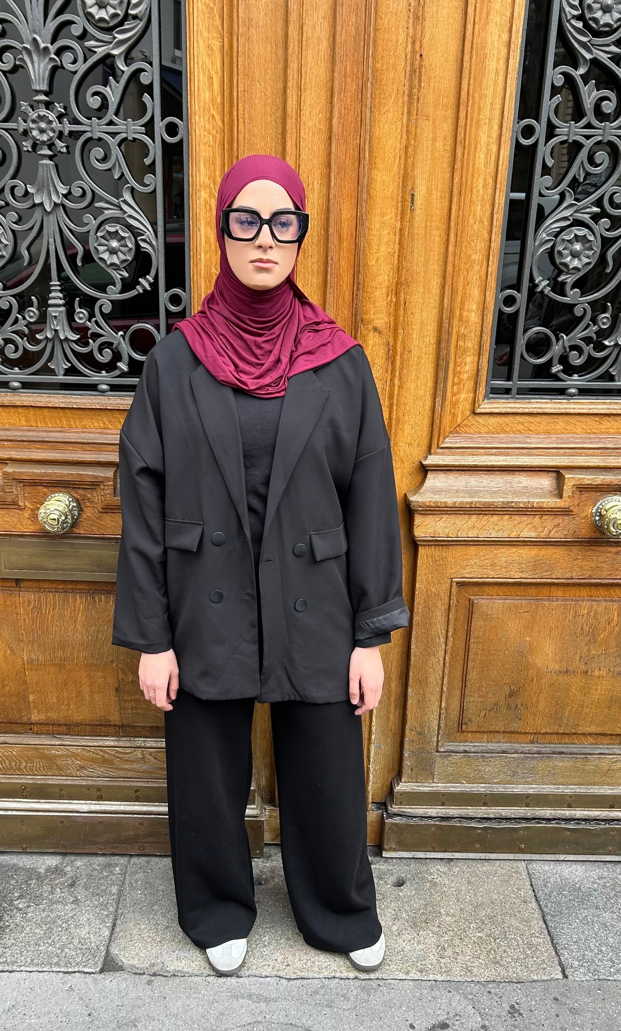 BLAZER OVERSIZE - NOIR