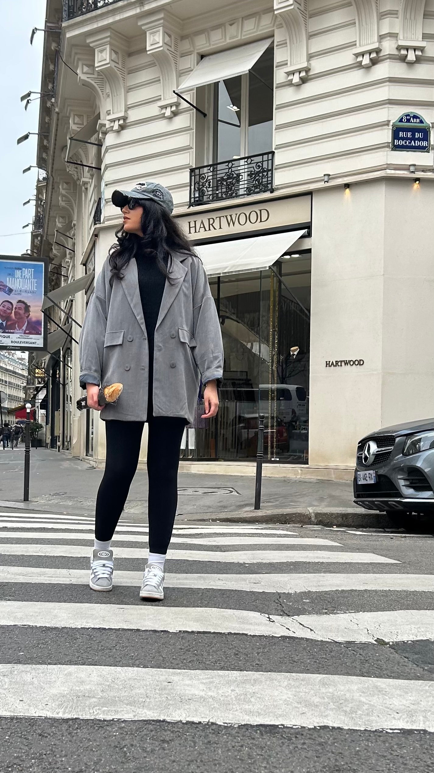 BLAZER OVERSIZE - ANTHRACITE