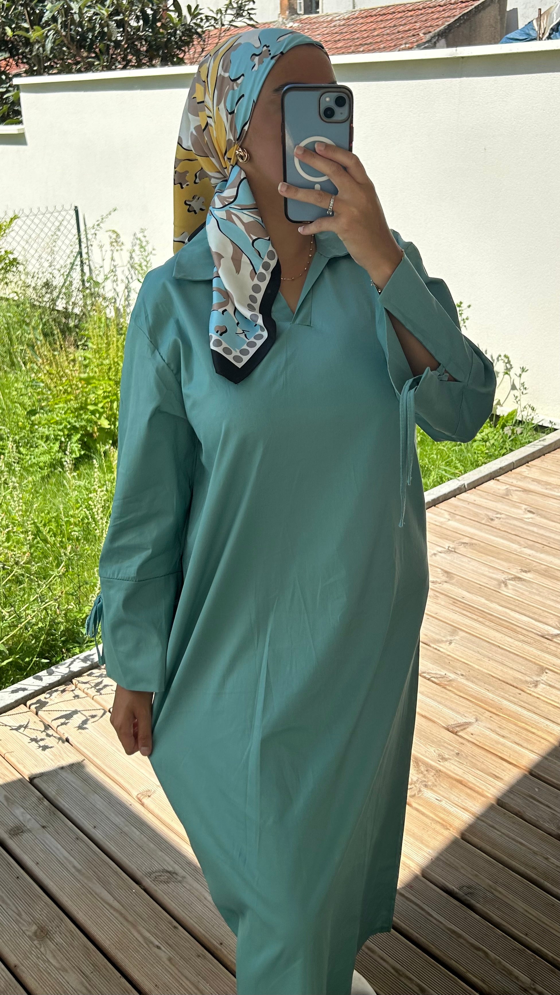 Robe SEYCHELLES canard