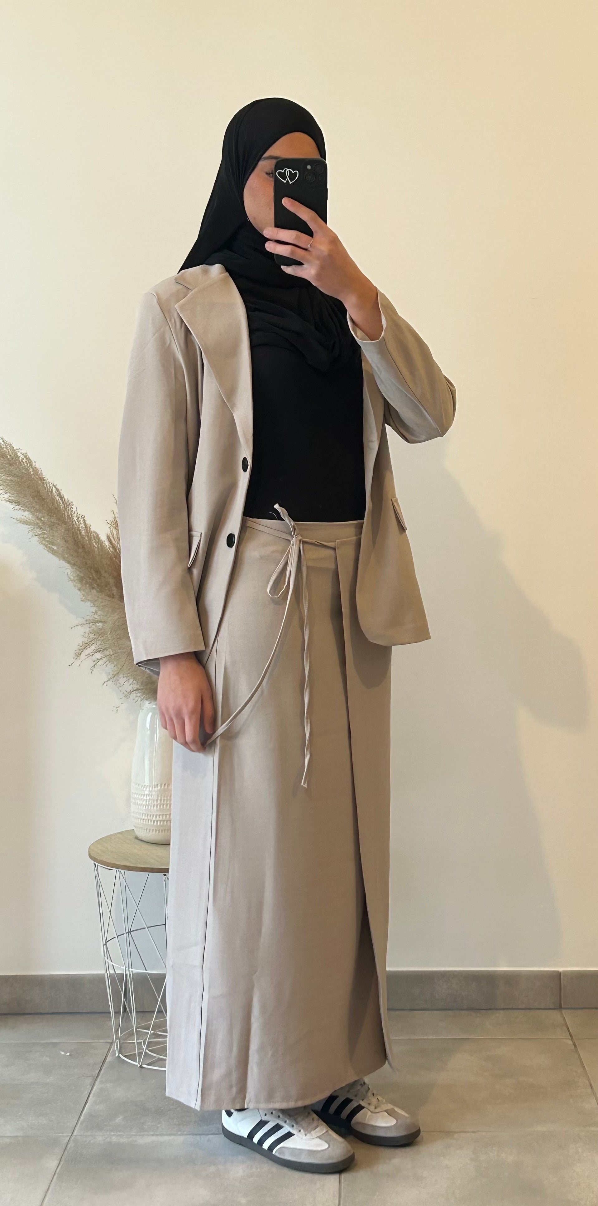 ENSEMBLE CLASSY - GRIS CLAIR